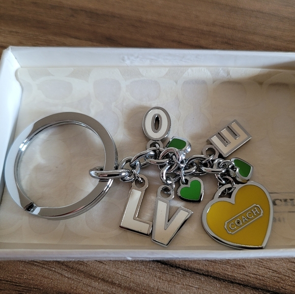 Coach LOVE Keychain - Picture 3 of 4